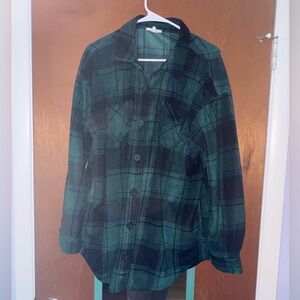 Maurices fleece Shacket